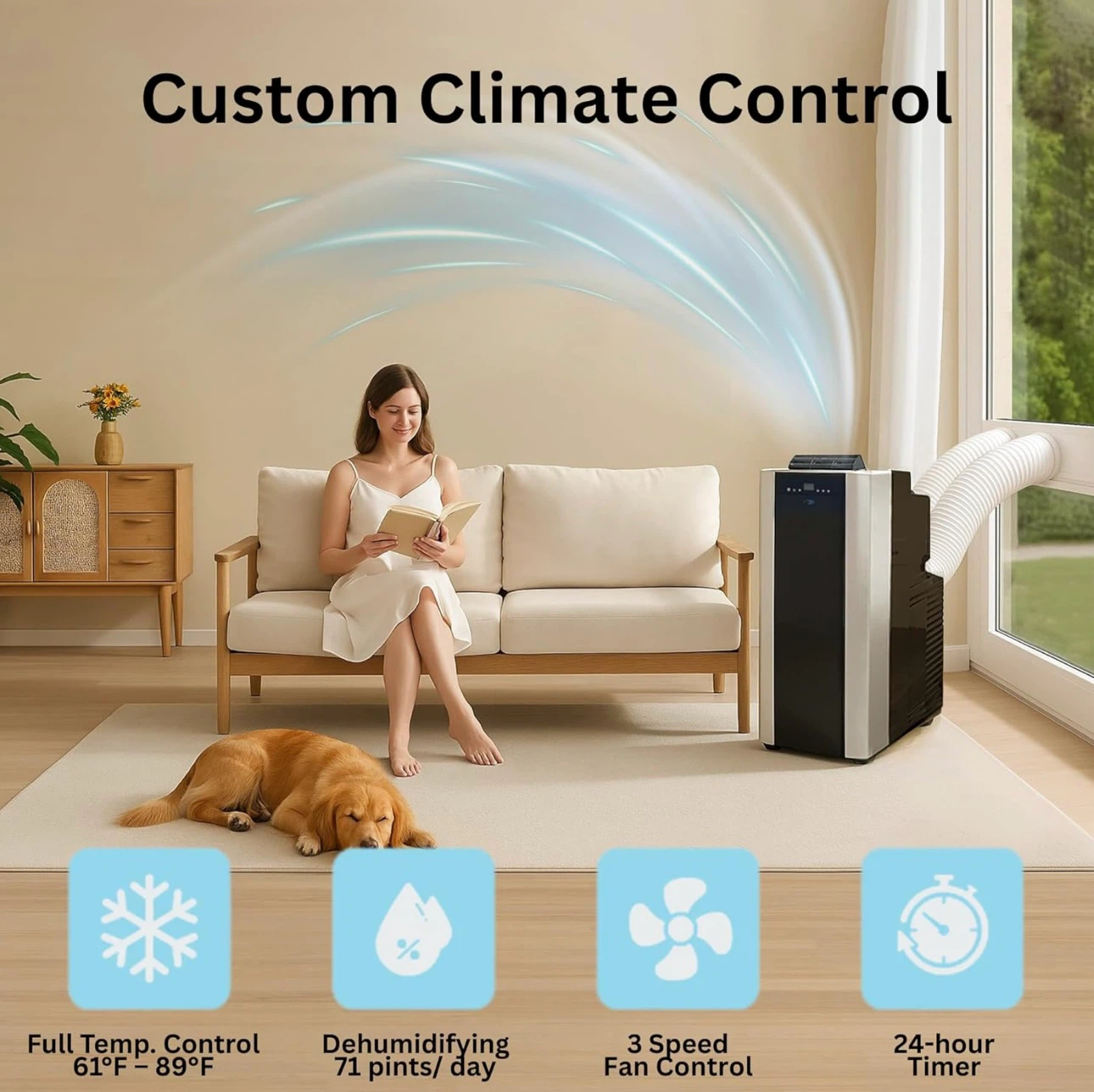 Whynter Portable Air Conditioner 14000 - photo 3