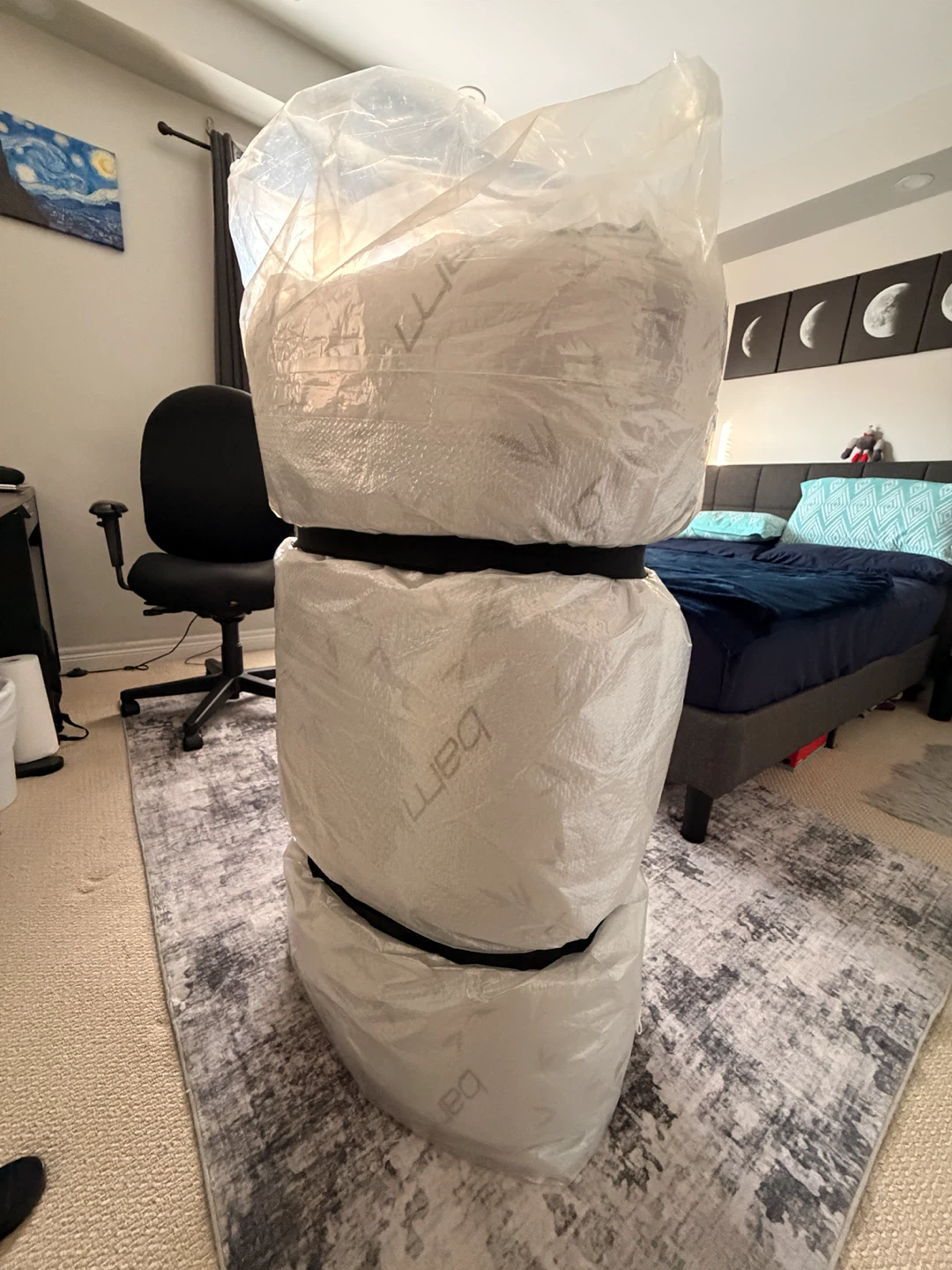 Twin Mattress + Vacuum Storage Bag + Electric Vacuum - photo 3