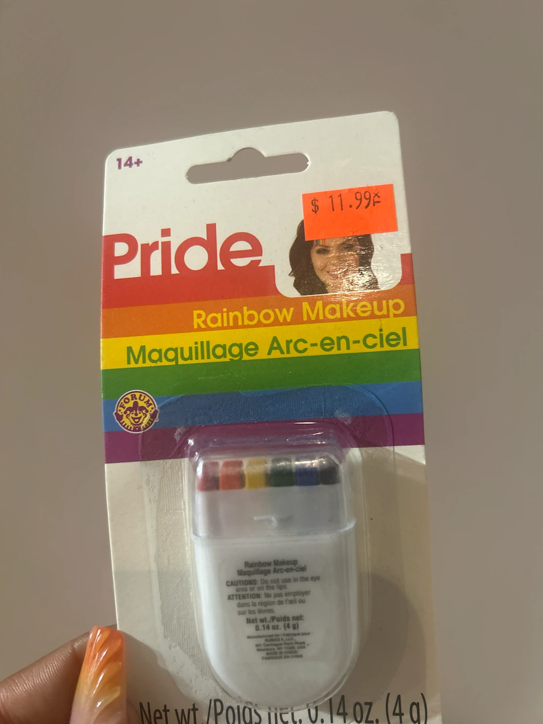 Pride Rainbow Makeup Kit