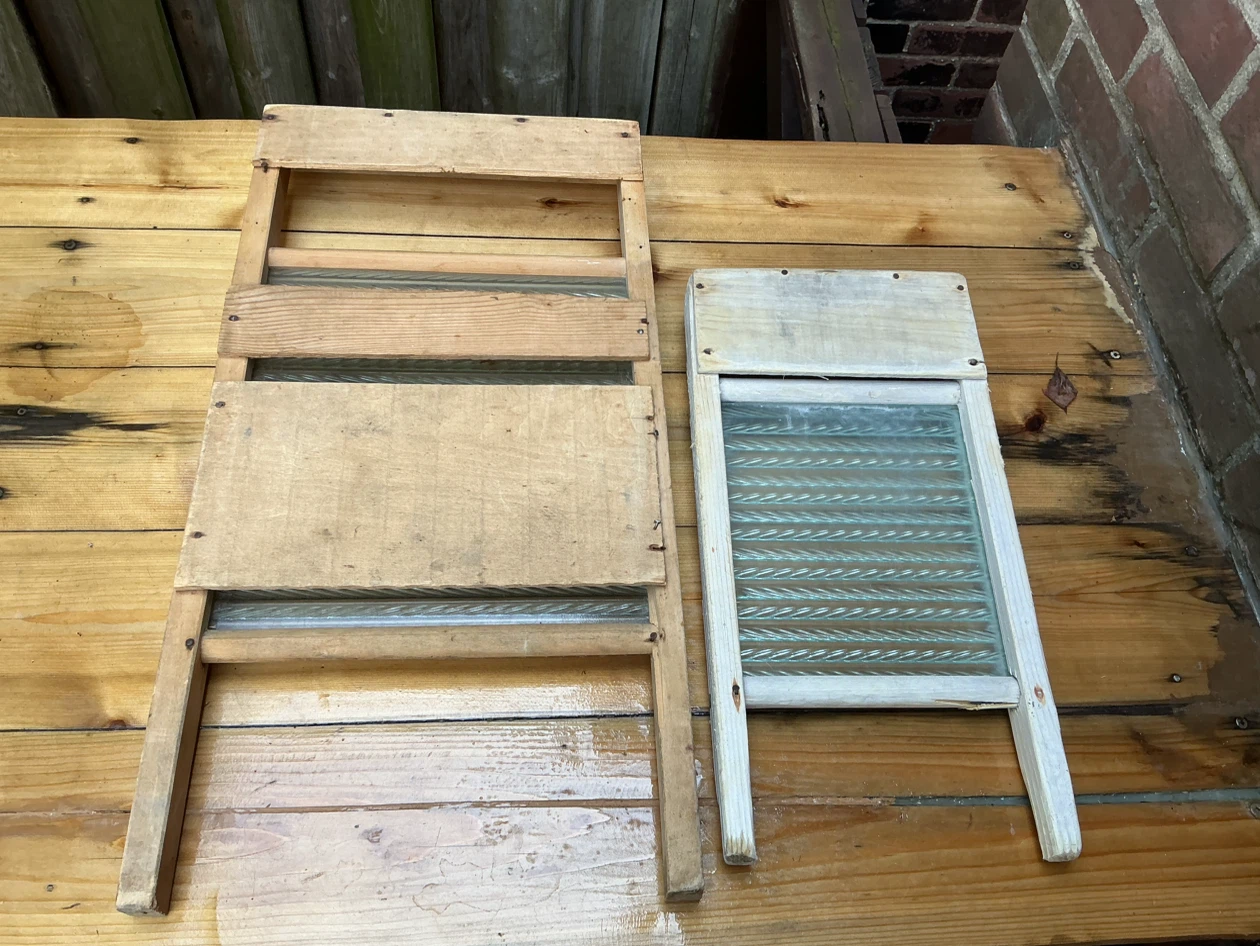 Antique Pearl & Economy Washboards ! - photo 4