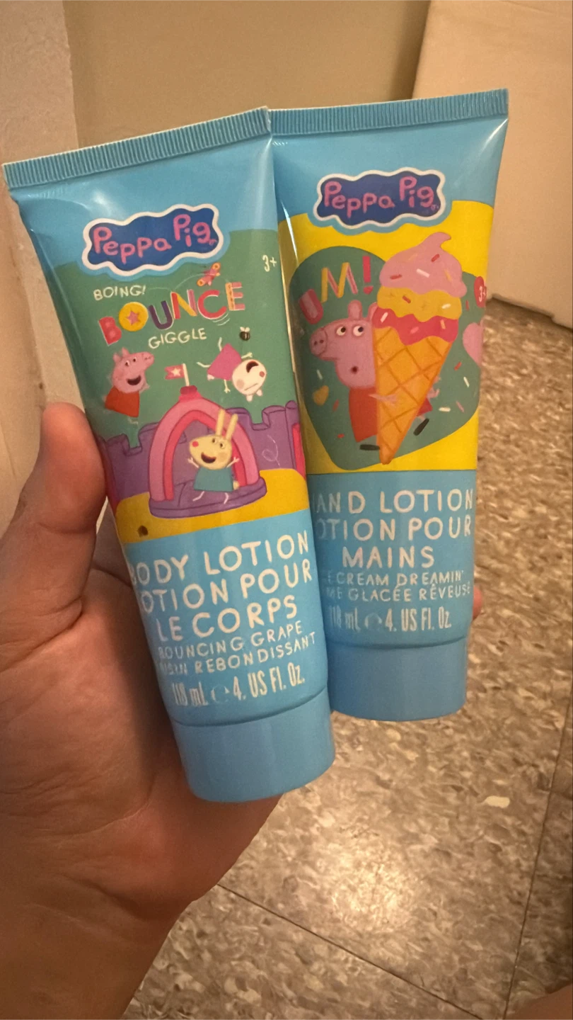 Peppa Pig Body Lotion & Hand Lotion Set