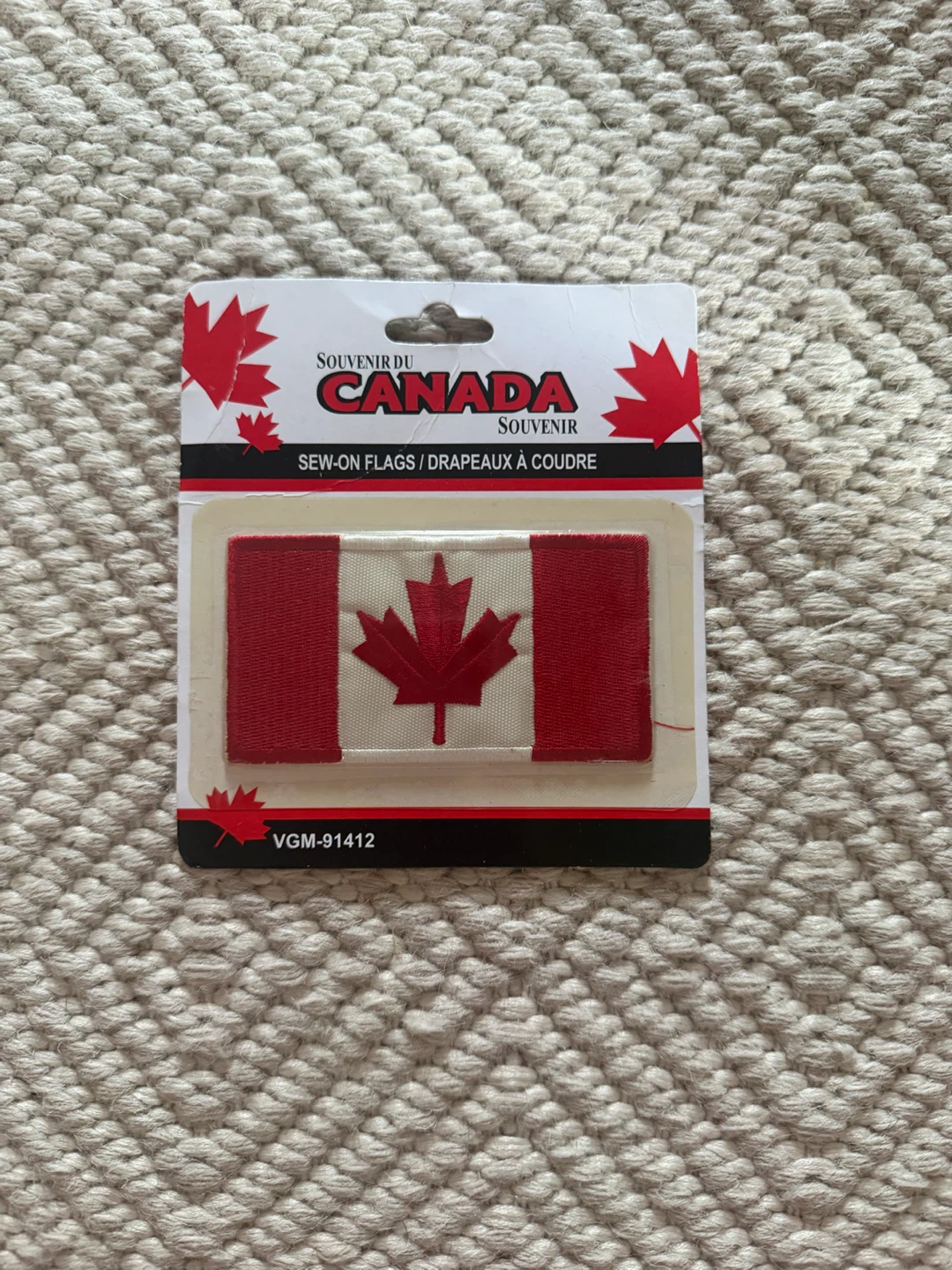 Canada Souvenir Sew-On Flag Patch