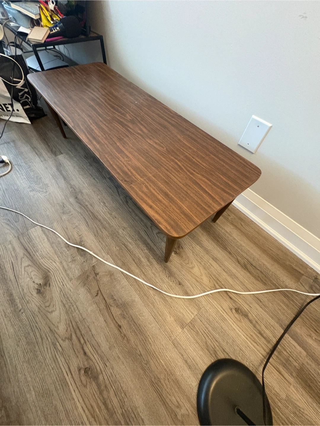 Dark Wood Coffee Table - photo 2