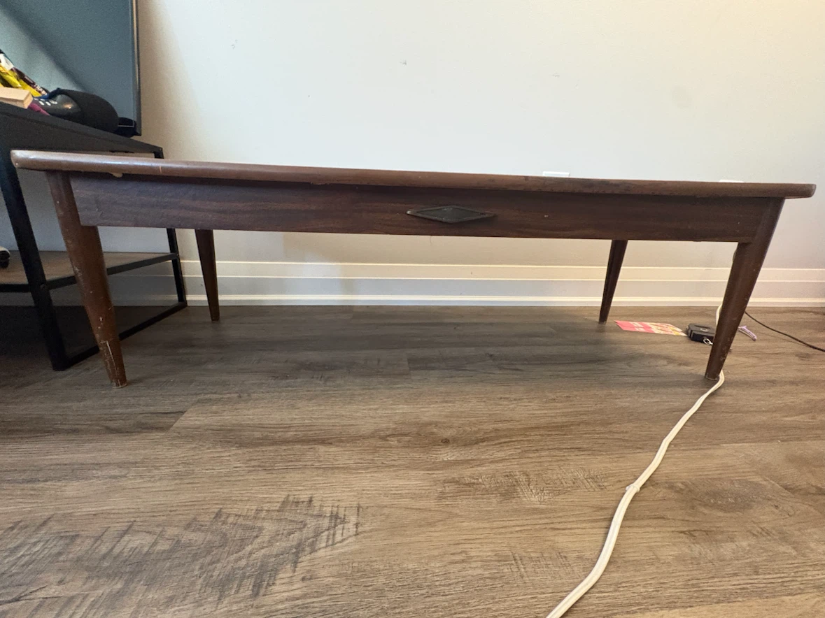 Dark Wood Coffee Table - photo 3