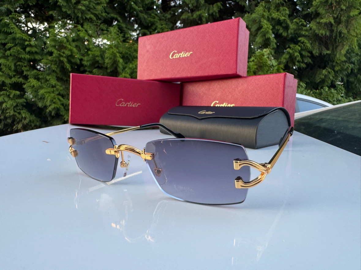 Cartier Rimless Sunglasses