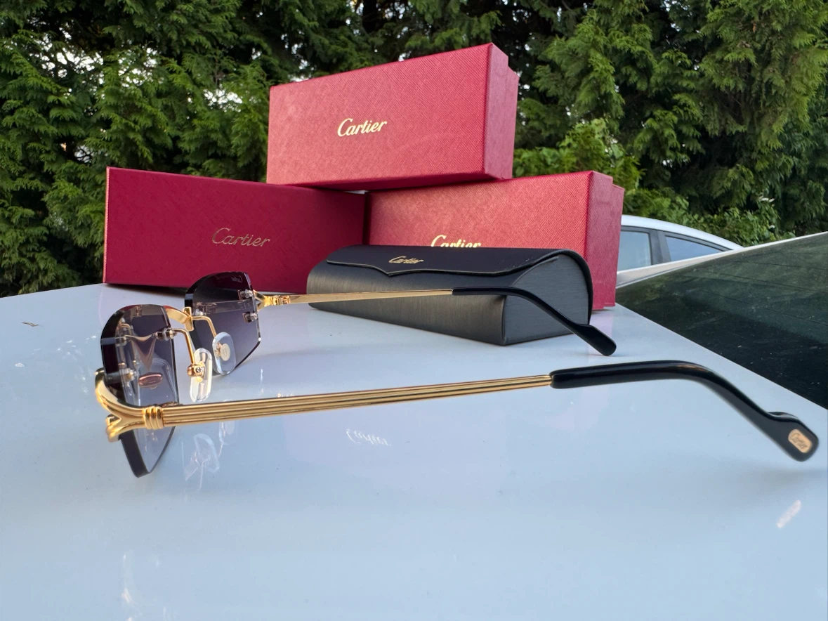 Cartier Rimless Sunglasses - photo 4