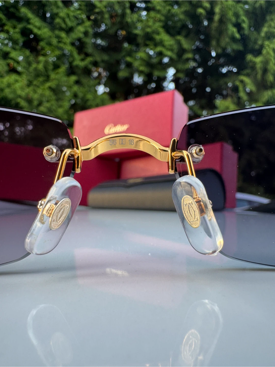 Cartier Rimless Sunglasses - photo 5