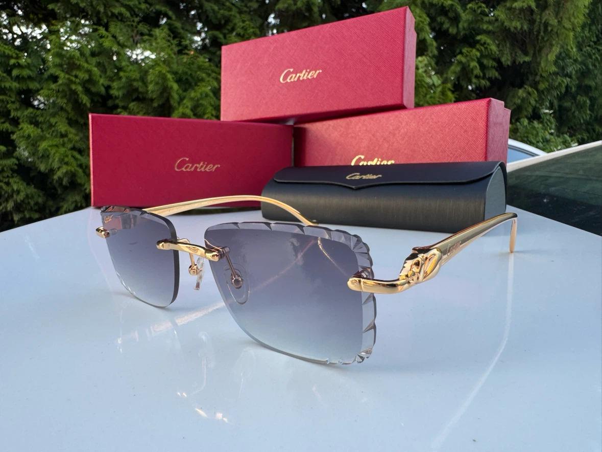 Cartier Rimless Sunglasses