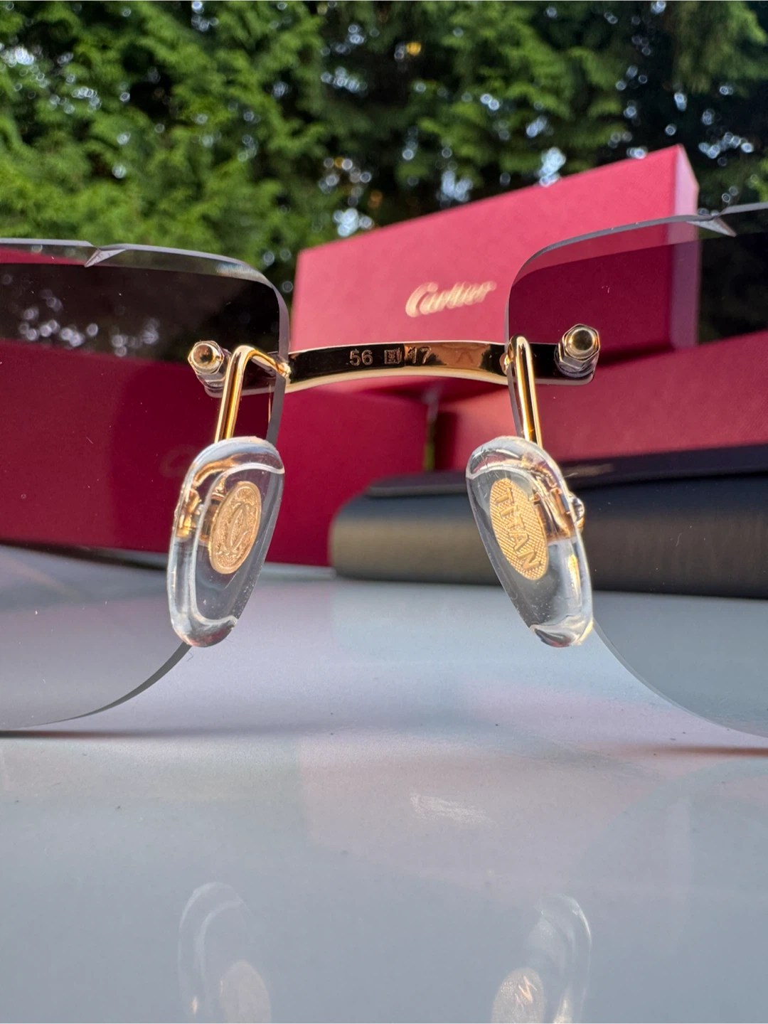 Cartier Rimless Sunglasses - photo 5