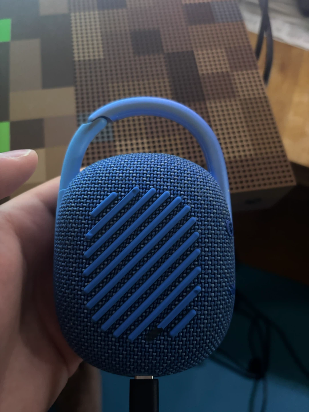 JBL Clip 4 Portable Bluetooth Speaker - Blue - photo 2