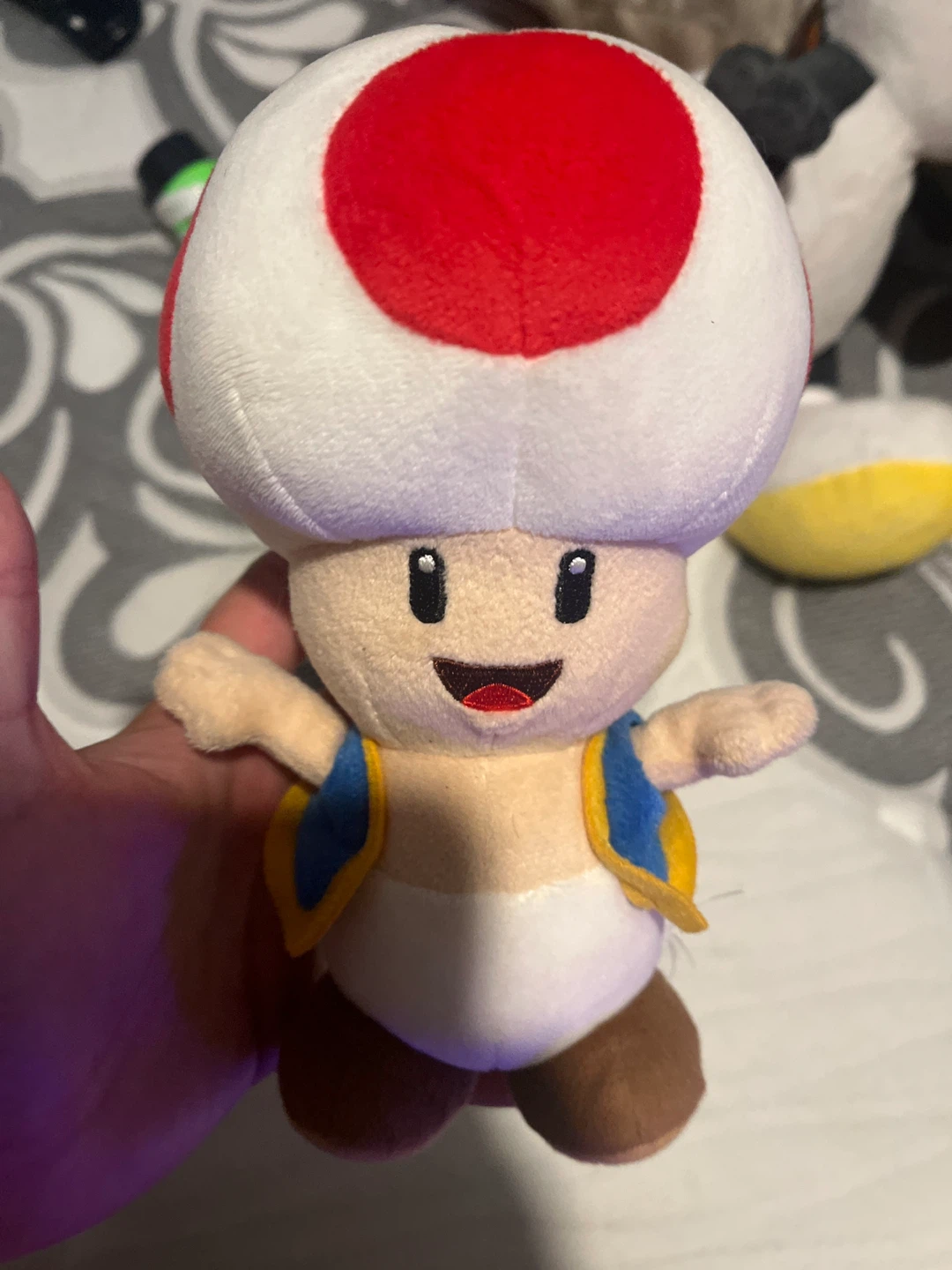Mario Plush Toys - Toad, Black Yoshi & Goomba - photo 3