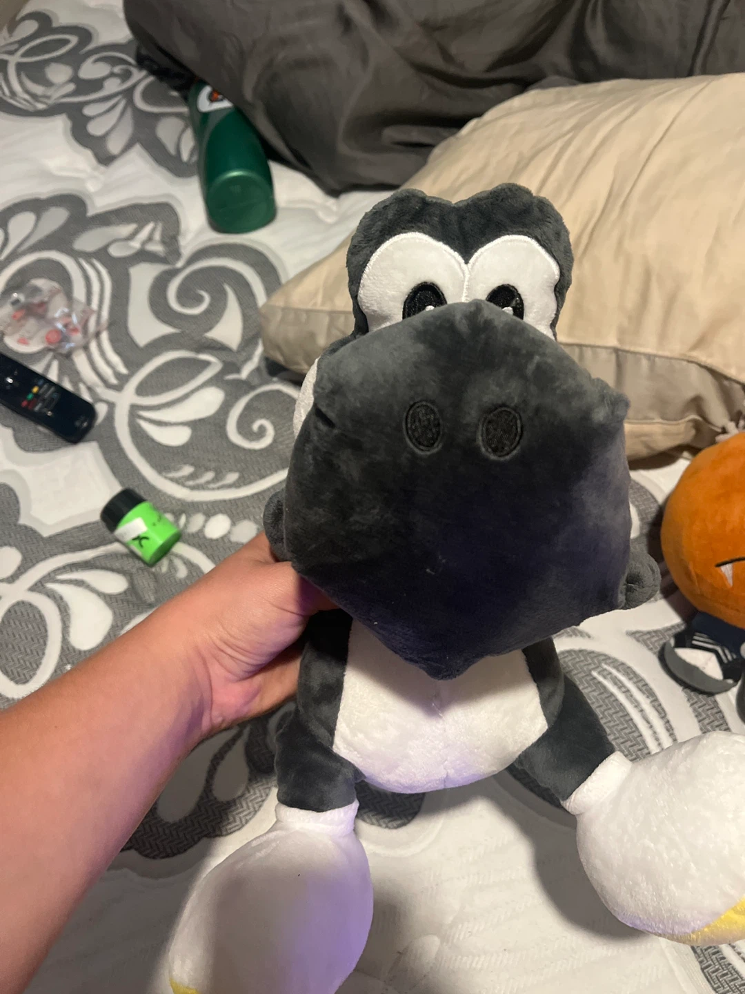 Mario Plush Toys - Toad, Black Yoshi & Goomba - photo 4
