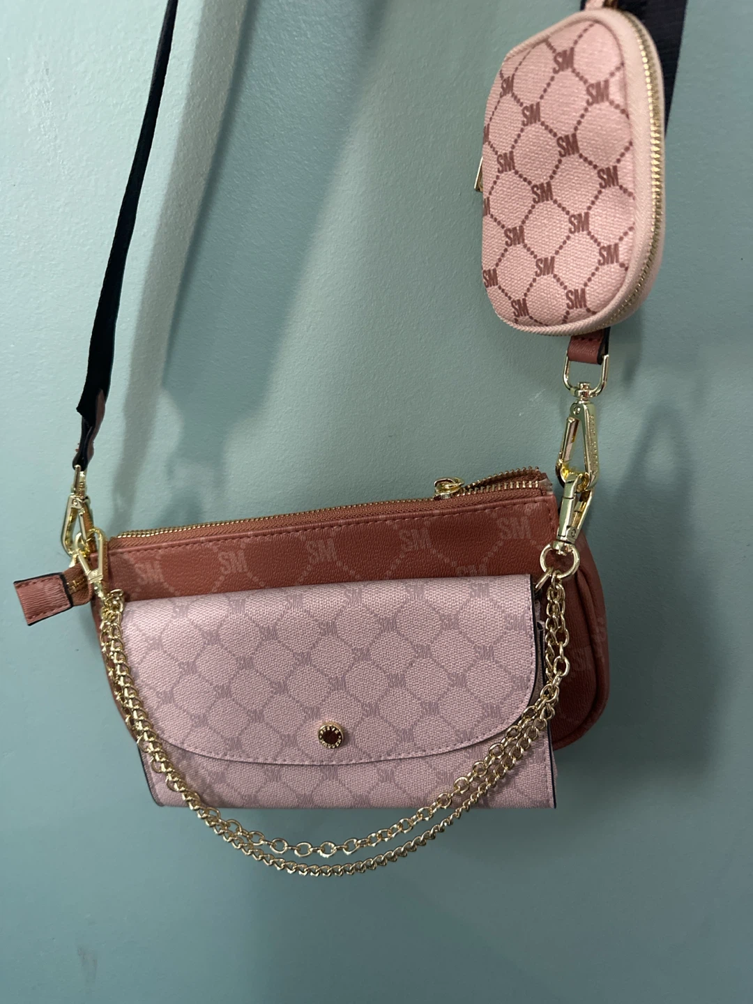 Steve Madden Crossbody Bag with Pouch