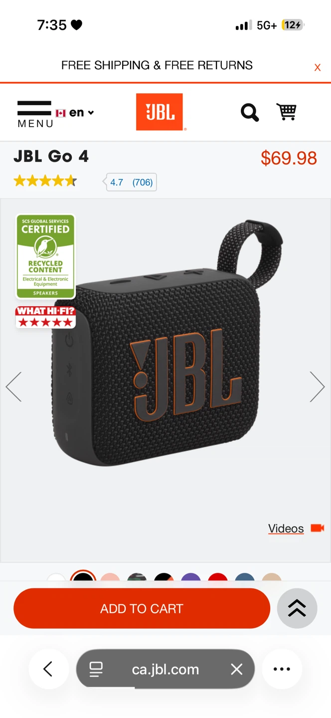 JBL GO 4 Portable Bluetooth Speaker - photo 2