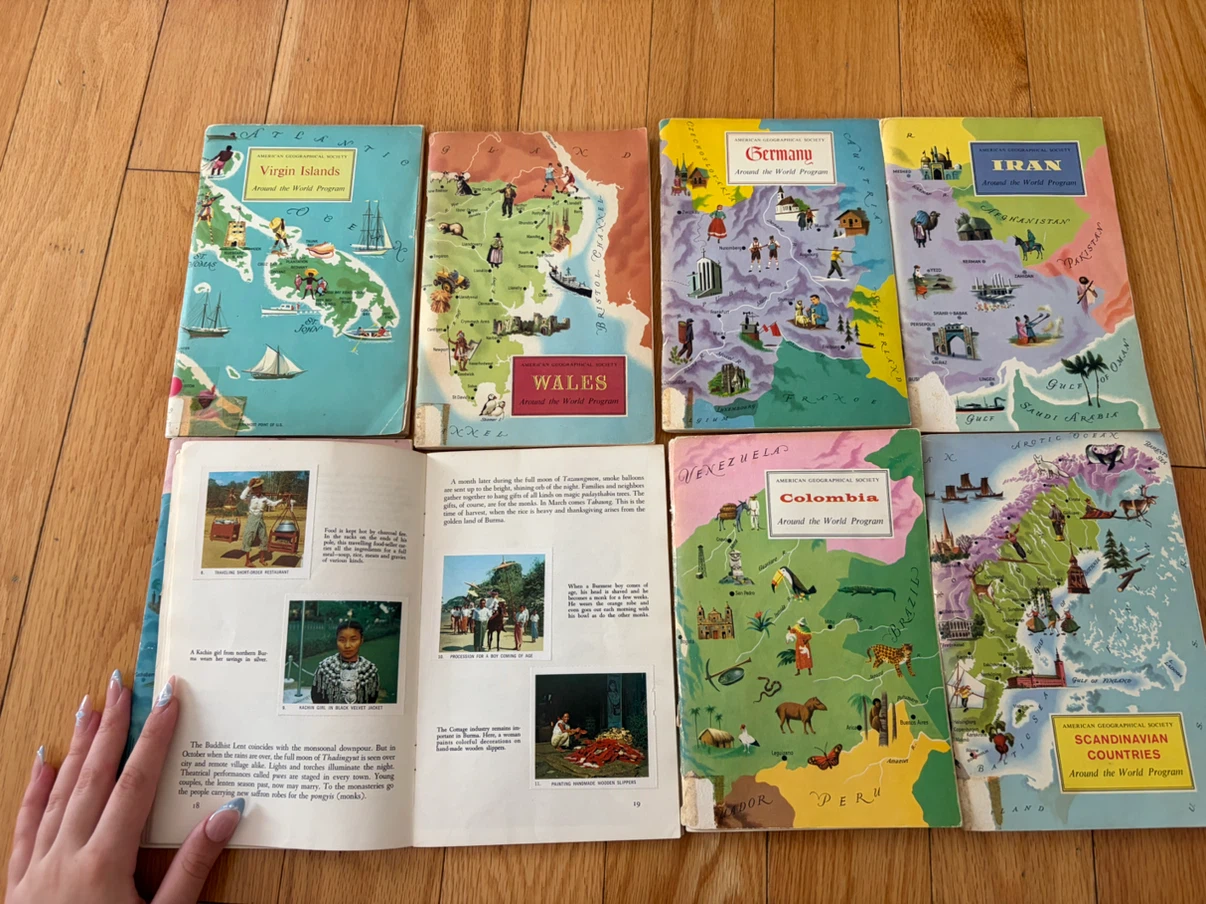 Around the world books RARE AND VALUABLE