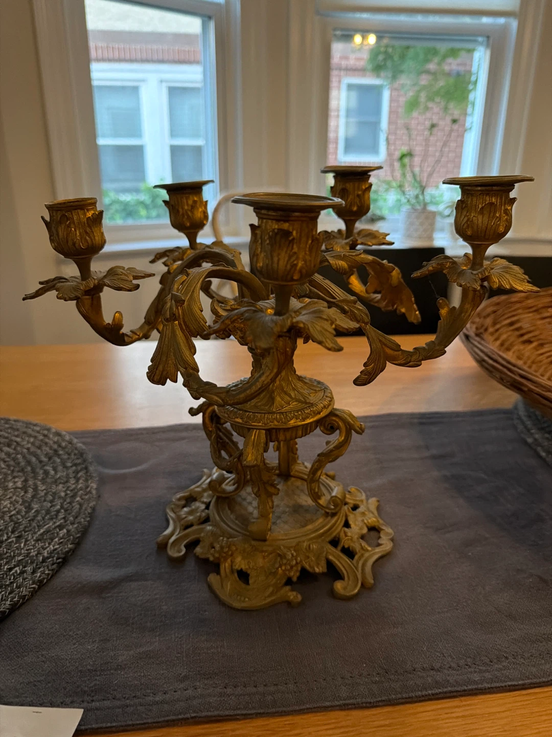 Vintage 5-arm Candelabra