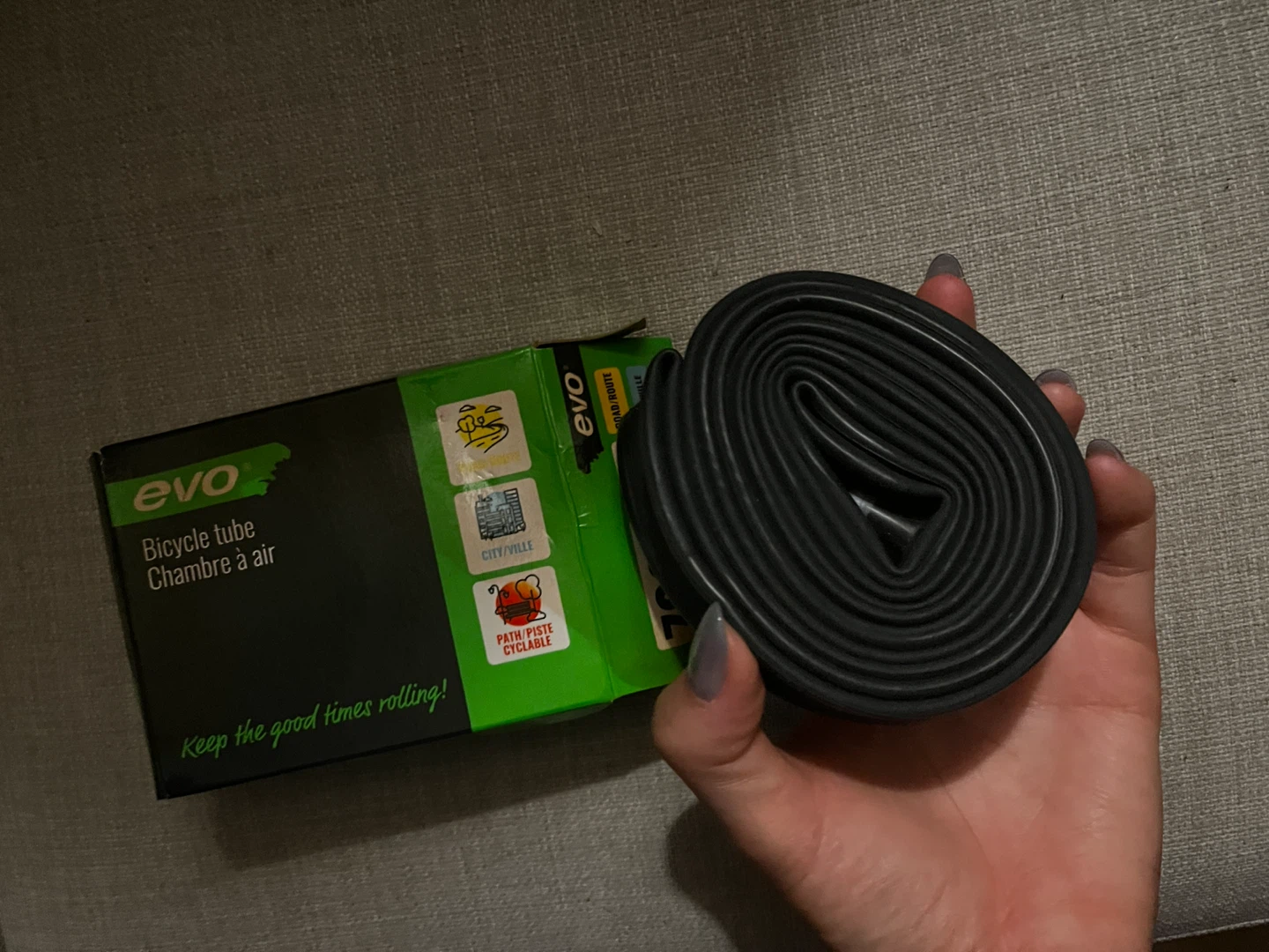 EVO Bicycle Tube 700c x 35-44mm SV 35mm - photo 2