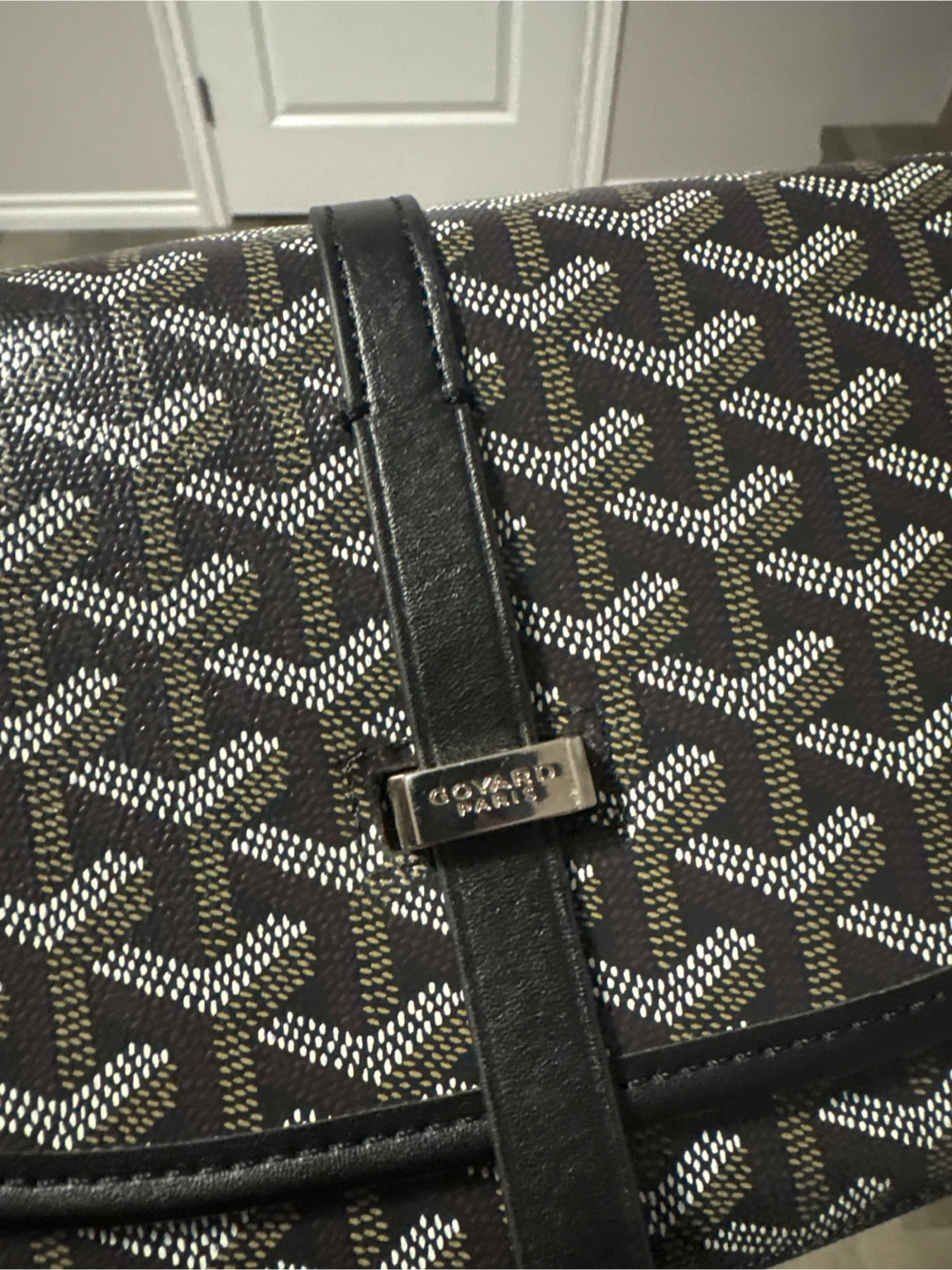 Goyard Black Canvas Shoulder Bag - photo 2