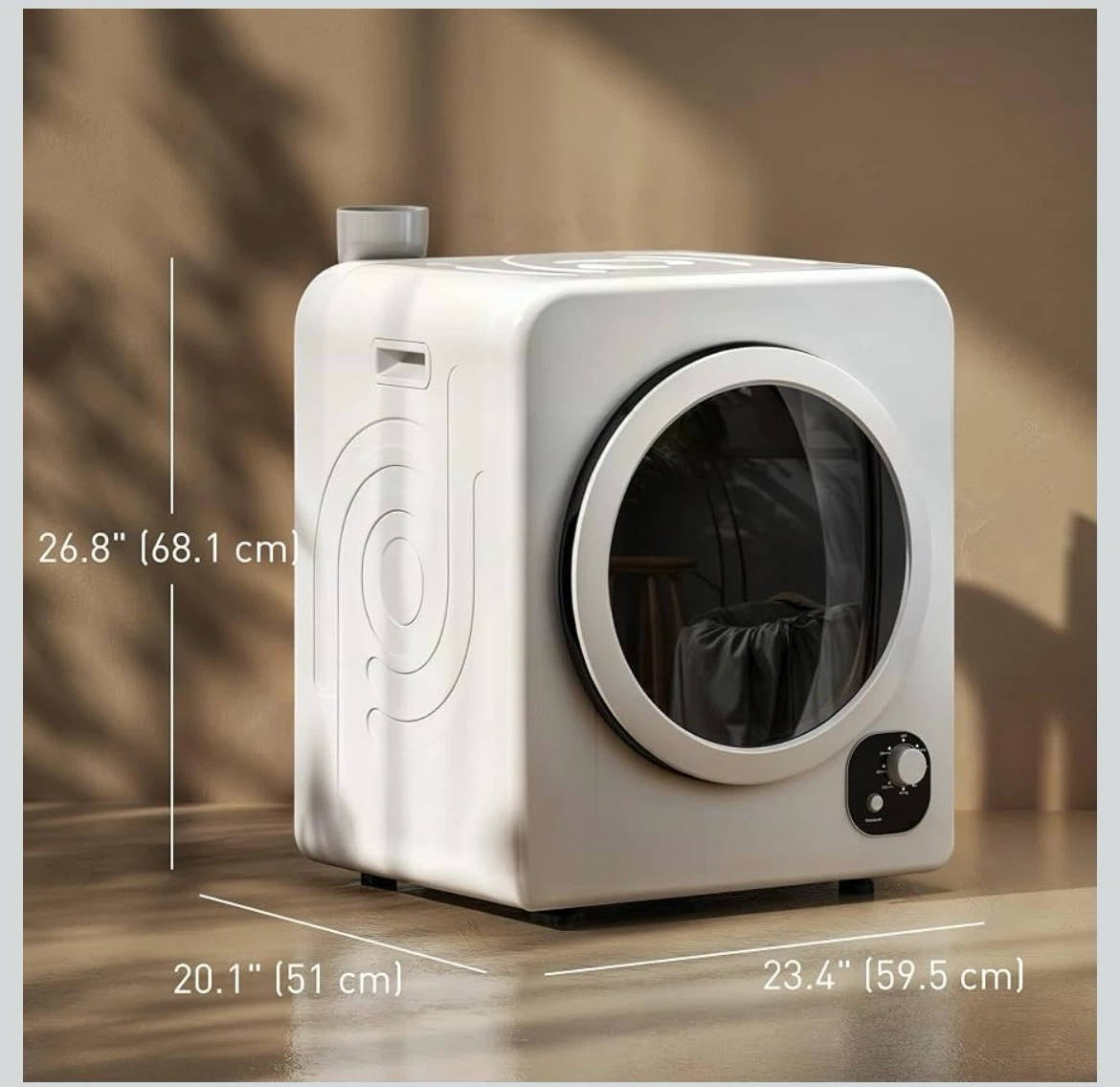 HOMCOM Clothes Dryer