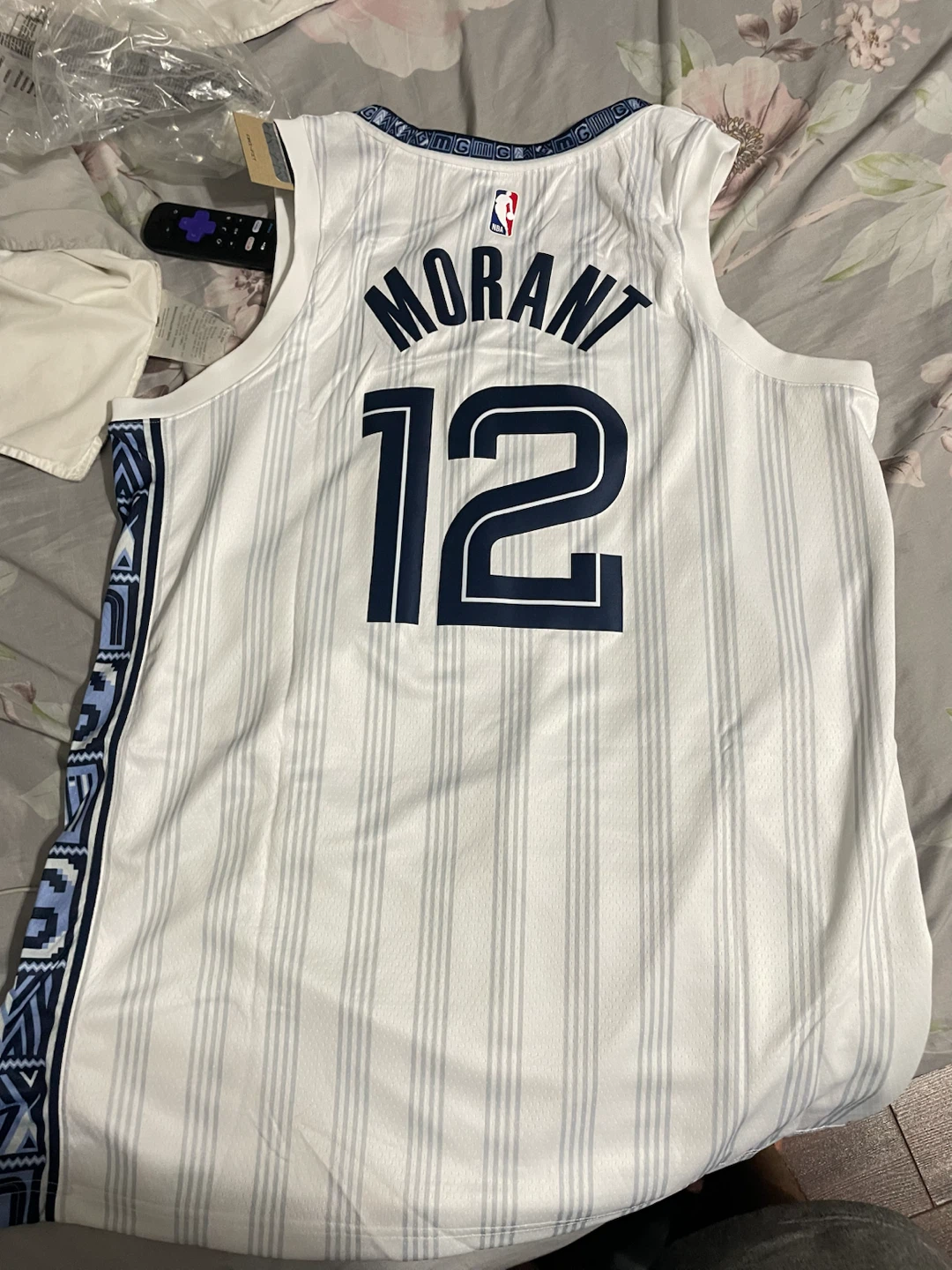 Memphis Grizzlies Morant #12 Basketball Jersey - photo 2