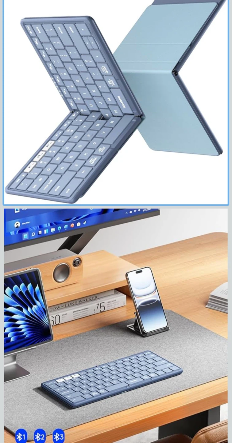 Folding Bluetooth Keyboard