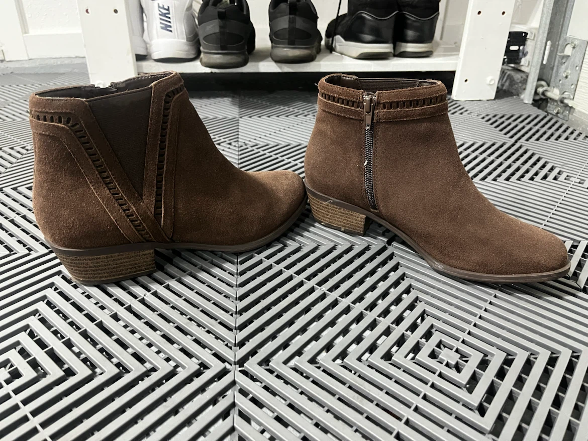 Kensie Brown Suede Ankle Boots - photo 2