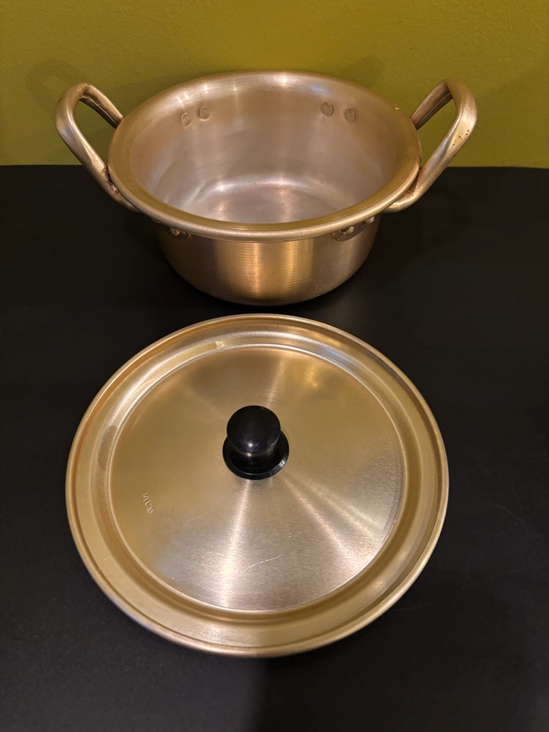 Aluminum Pot with Lid - photo 4