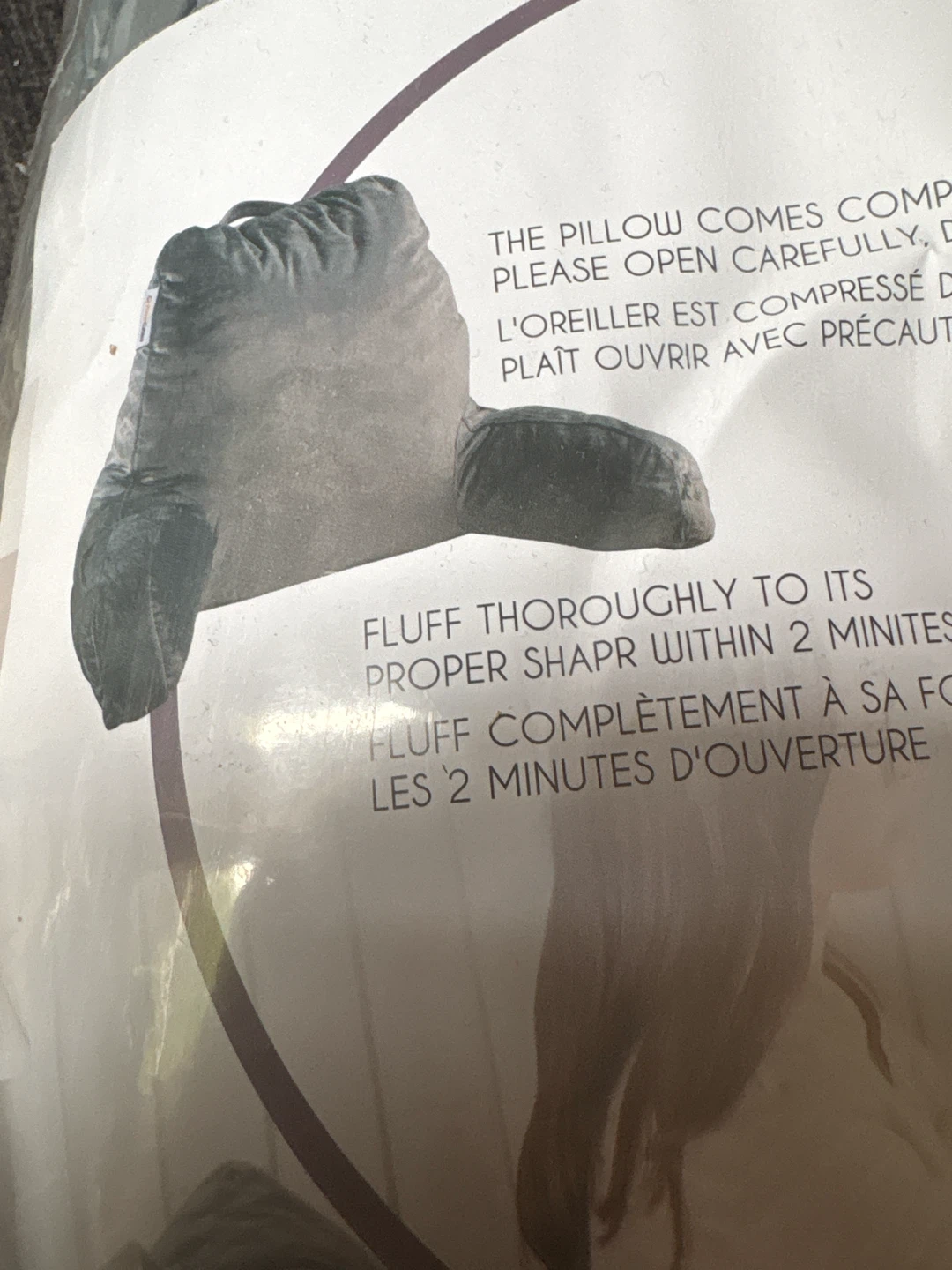 Reading Pillow with Arms - photo 2