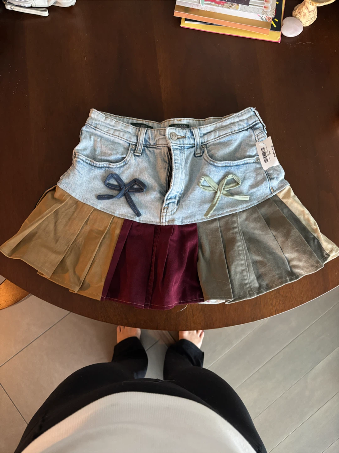 Wild Fable Tiered Denim Skirt