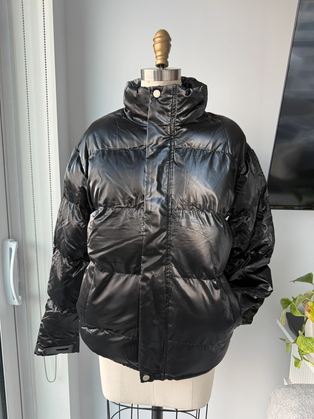 Black Puffer Jacket size small