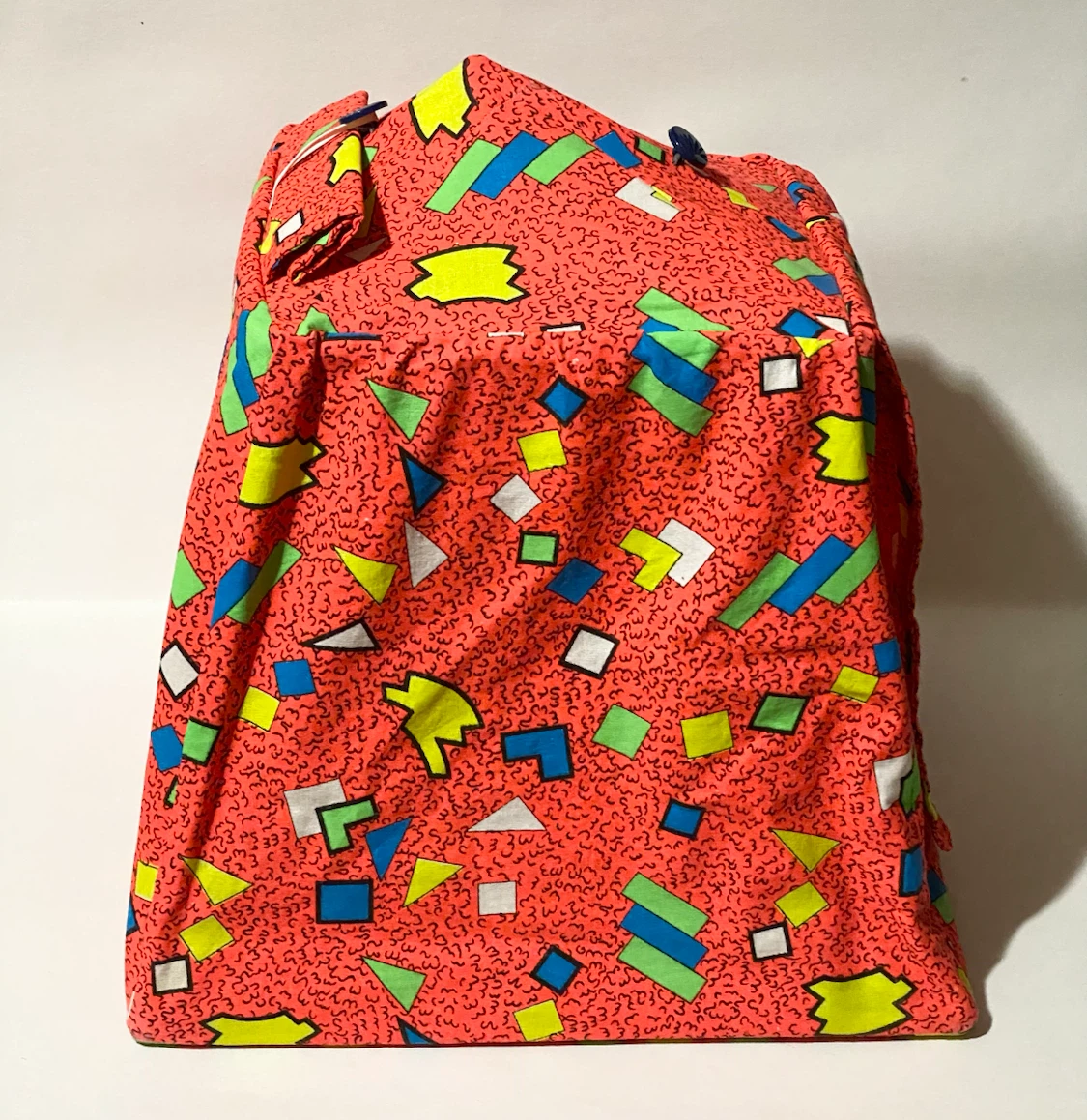 Retro 80s Geometric Print Doll Tent House - photo 2