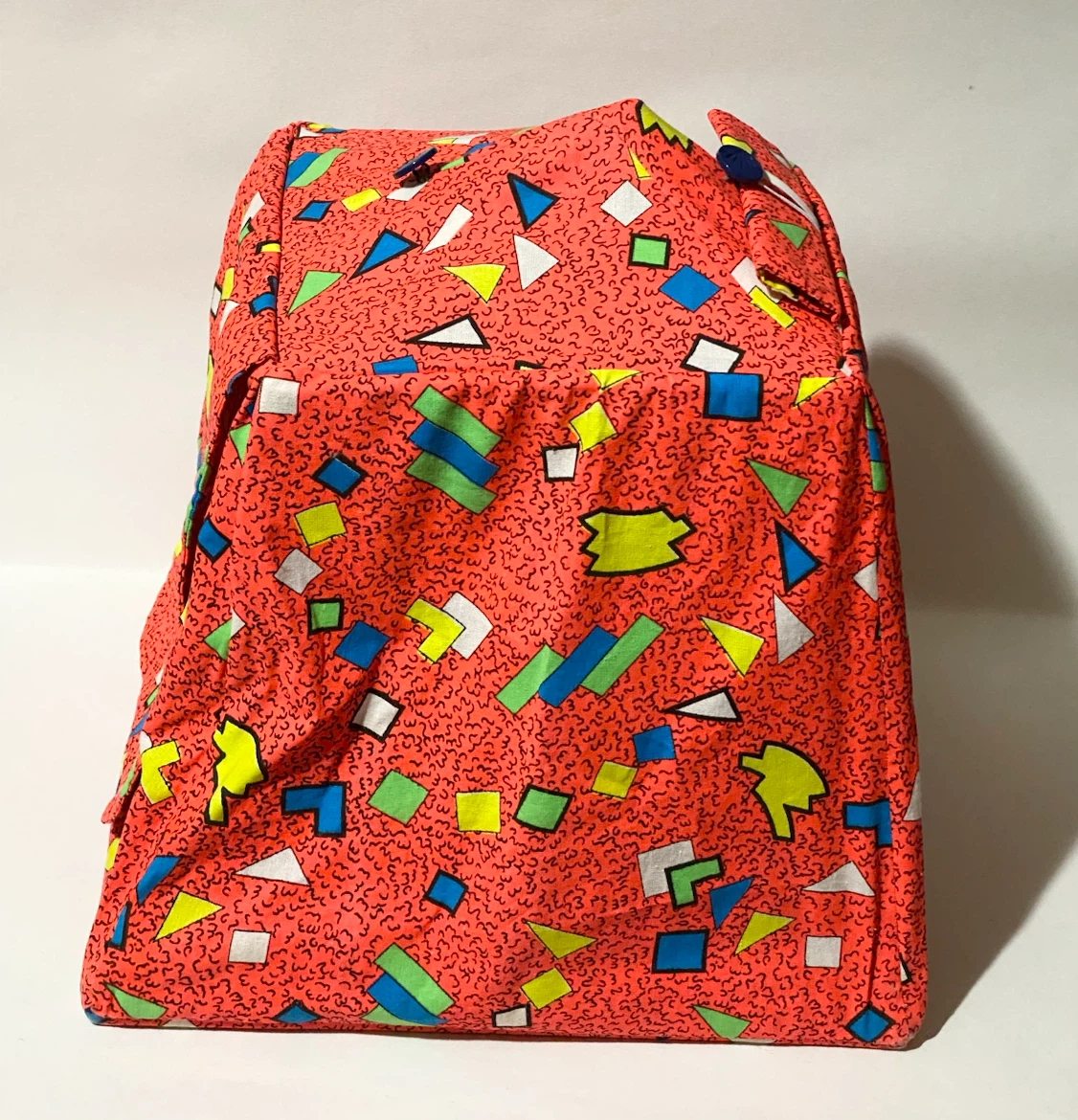 Retro 80s Geometric Print Doll Tent House - photo 4