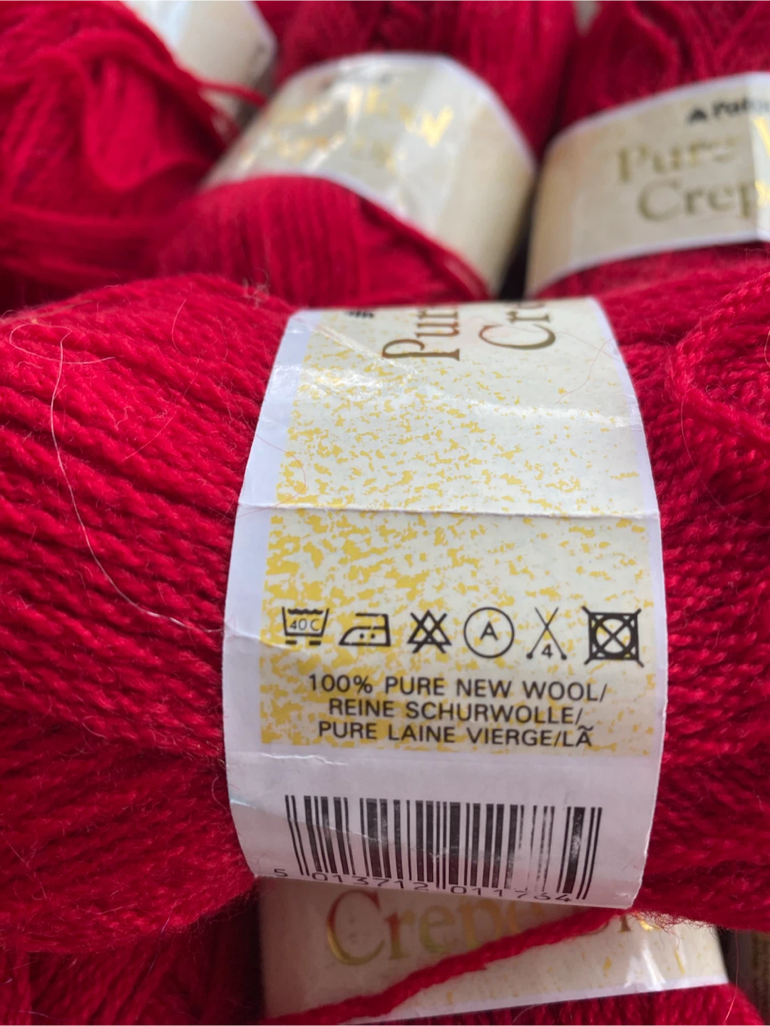 Patons 100% Pure Wool Crepe DK Yarn, Lot of 9 - photo 4