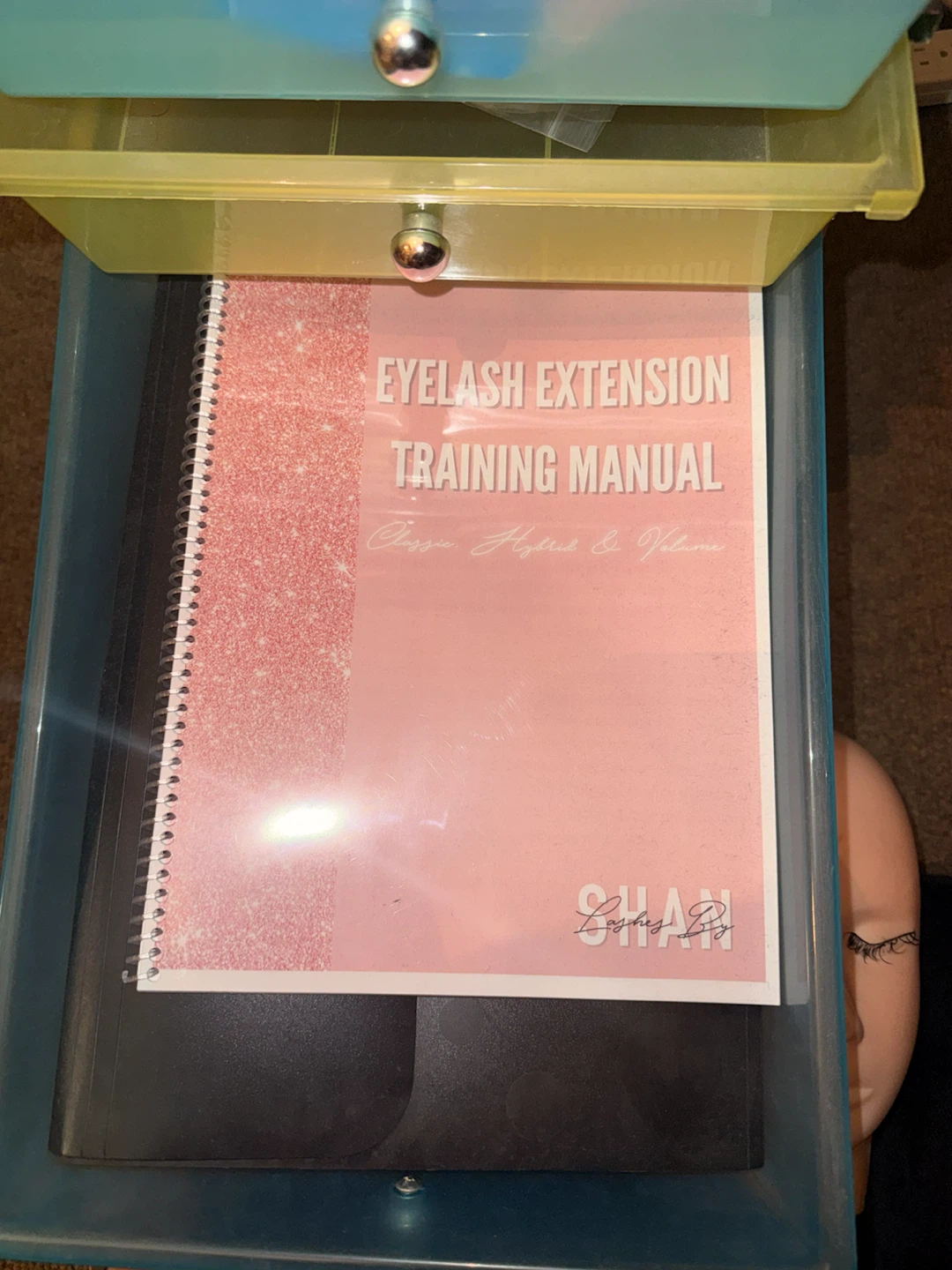 Eyelash Extension Training Kit with Manual