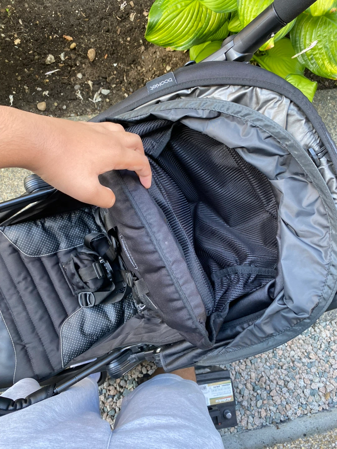 Peg Perego Book Pop Up Stroller - Black - photo 3