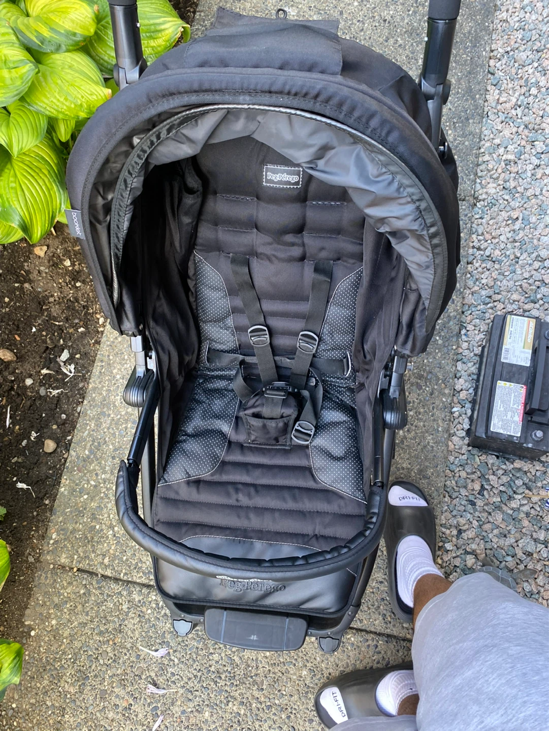 Peg Perego Book Pop Up Stroller - Black - photo 4