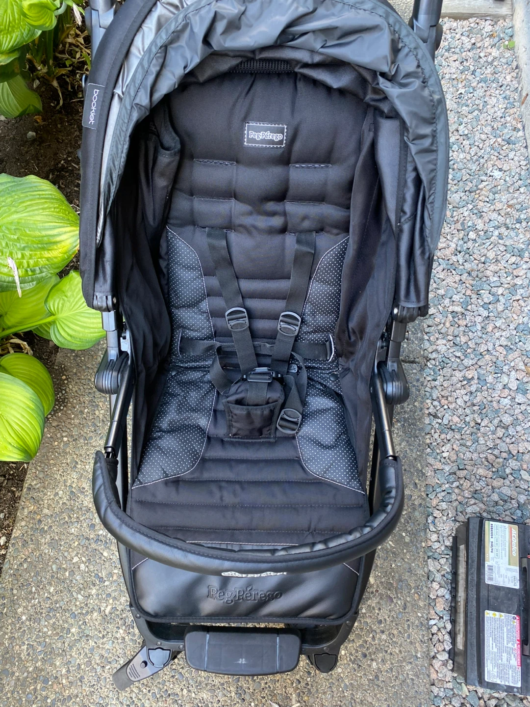 Peg Perego Book Pop Up Stroller - Black
