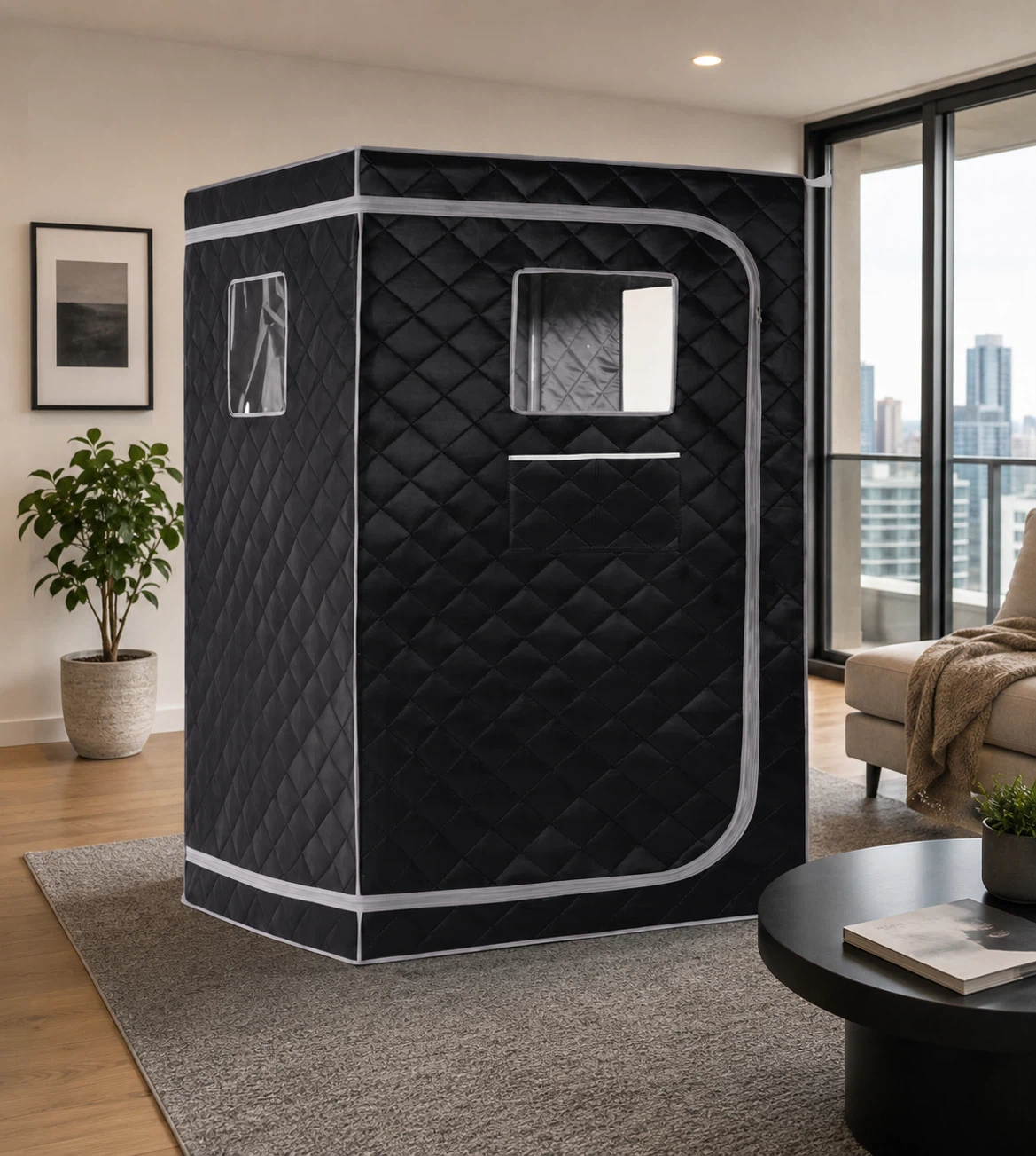 Portable Infrared Sauna Tent for 2 person or 1 person