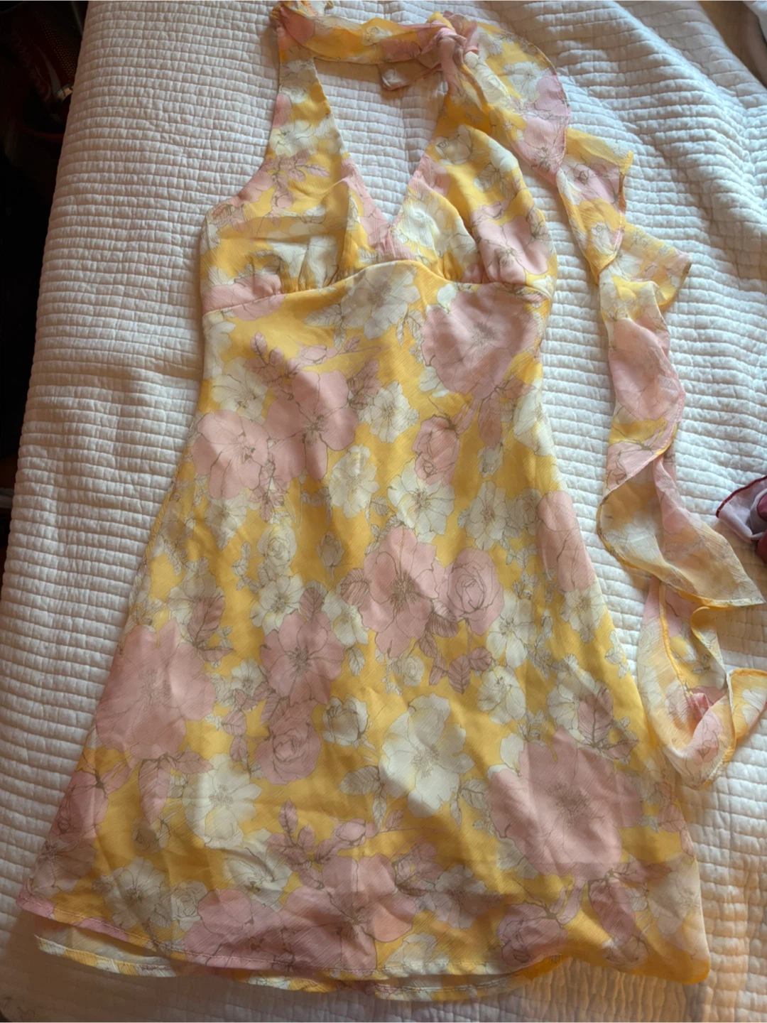 Floral Halter Dress