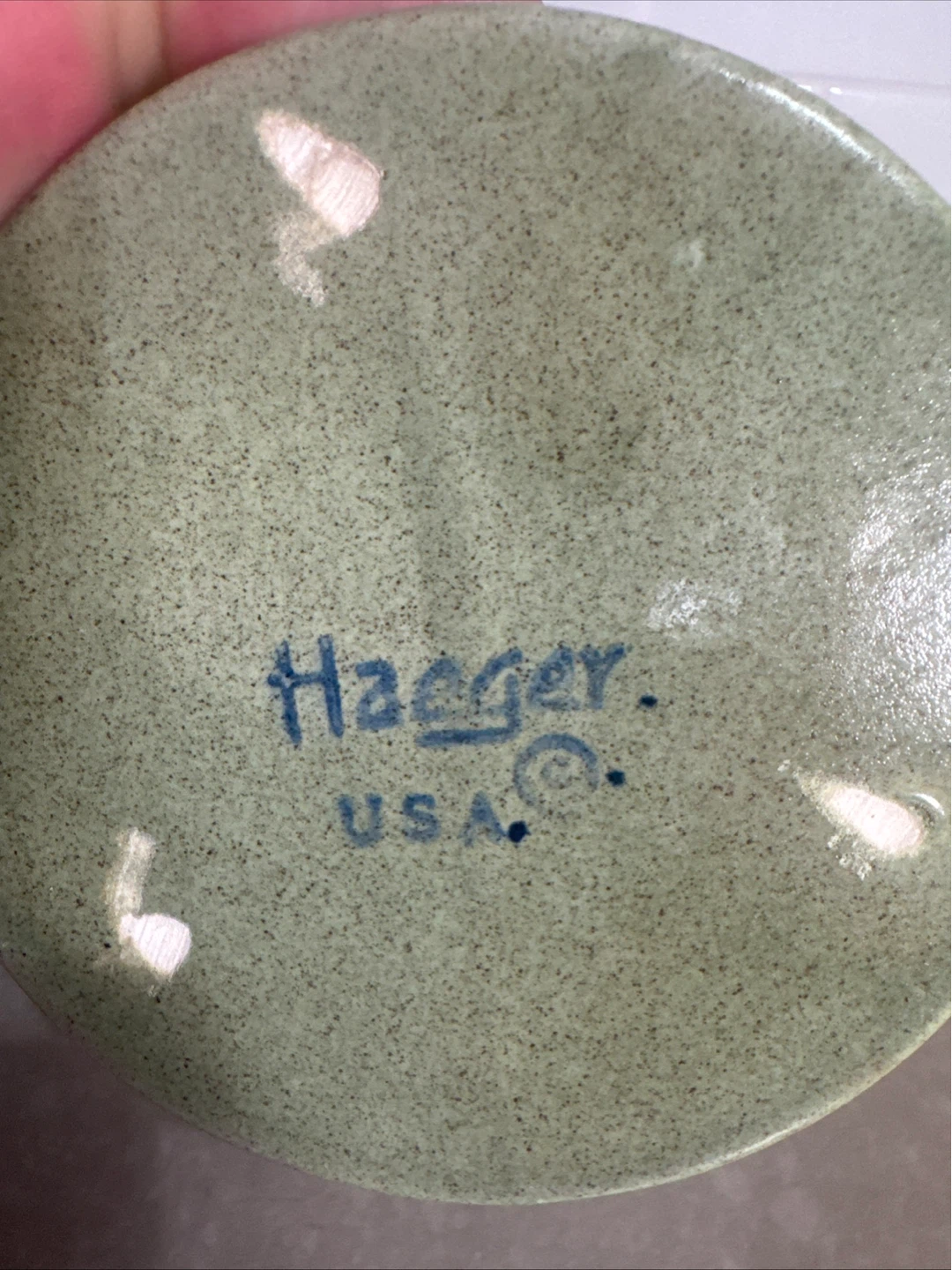 Haeger USA Green Pedestal Urn Planter - photo 4
