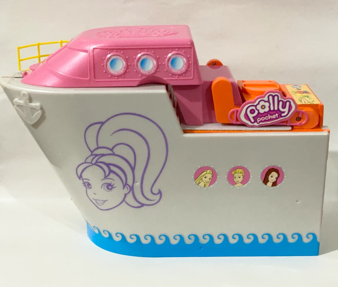 Polly Pocket Dollhouse Cruise Ship Playset
