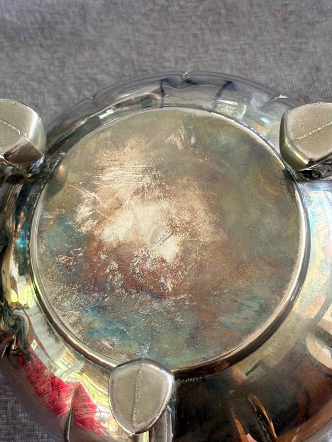 Silver Candlestick Holder - photo 2