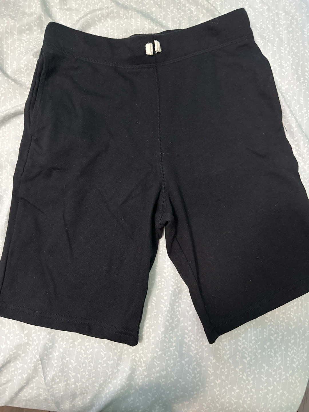 Children Place Black Athletic Shorts