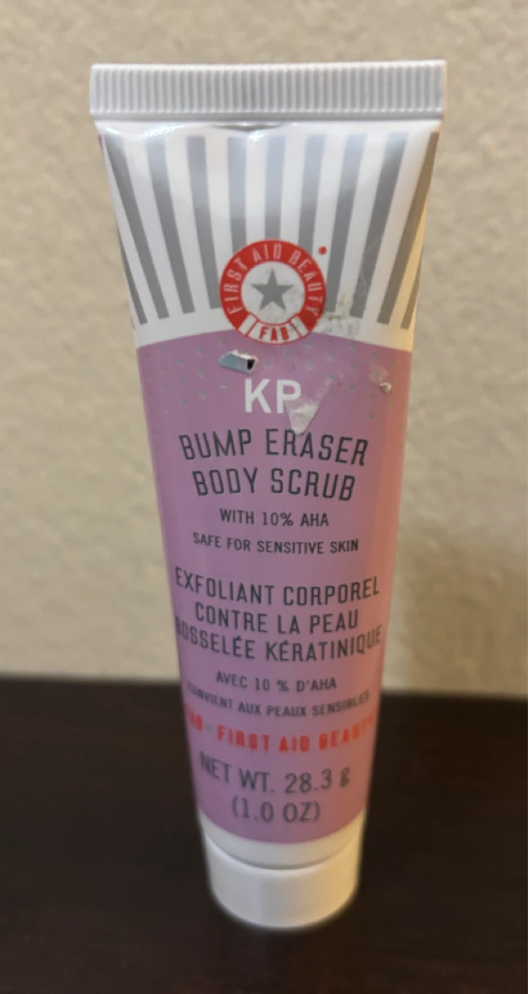 NEW-First Aid Beauty KP Bump Eraser Body Scrub 1.0 oz