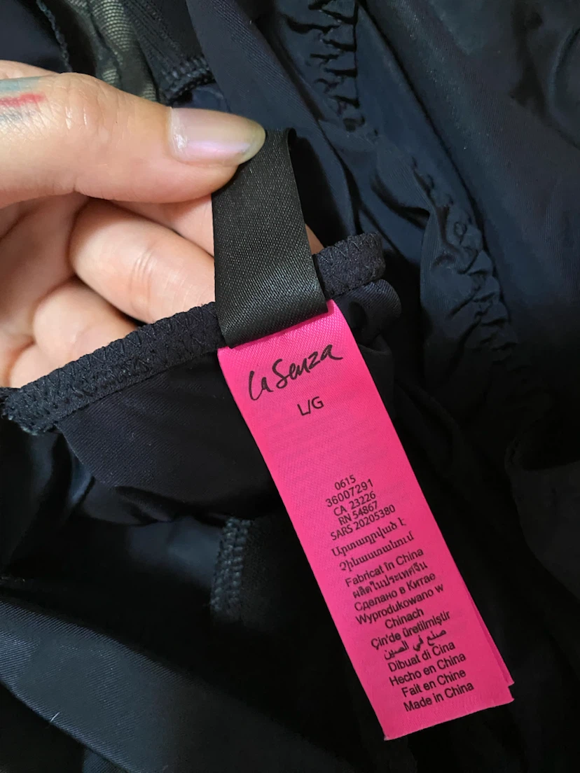 La Senza V mesh bodysuit - L - photo 2