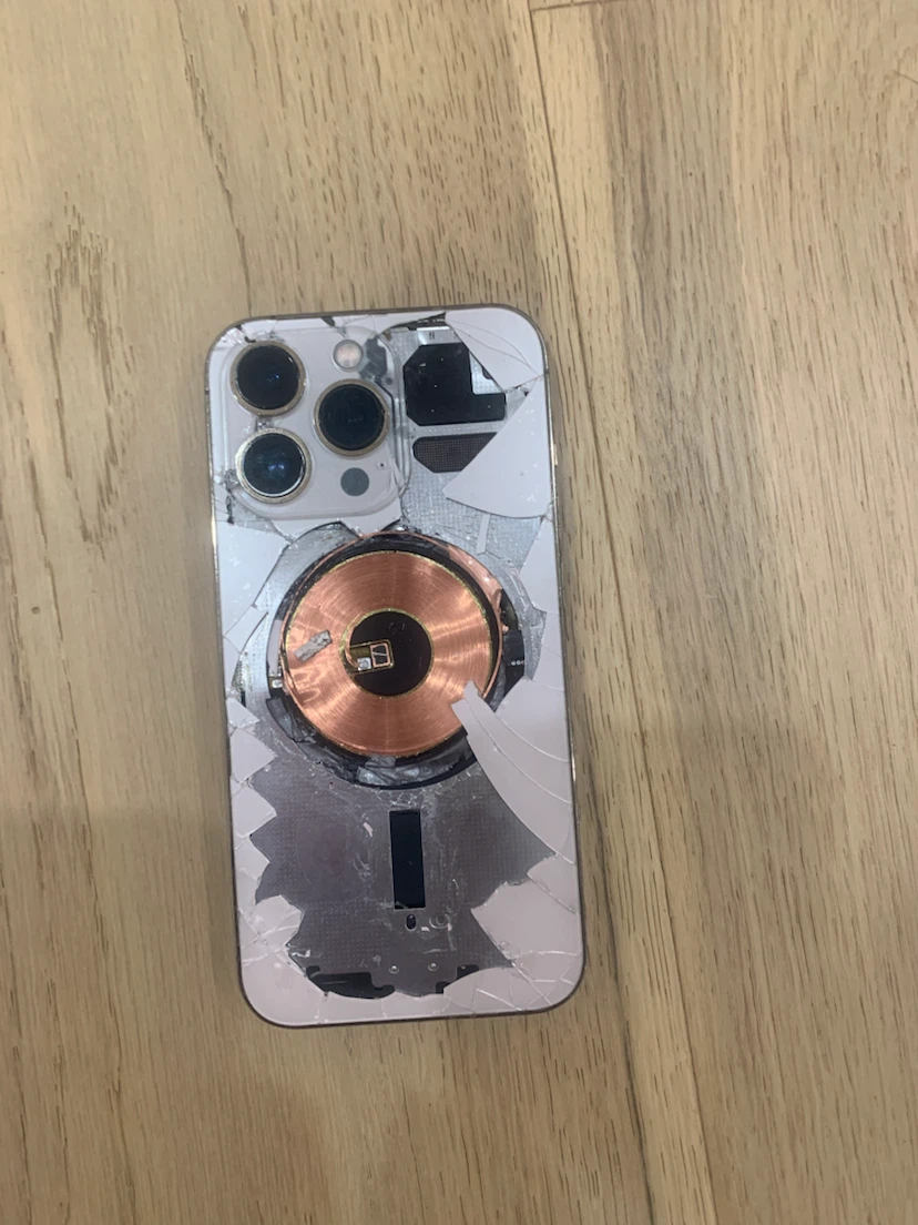 iPhone 13 Pro Max - Broken Back Glass - photo 3