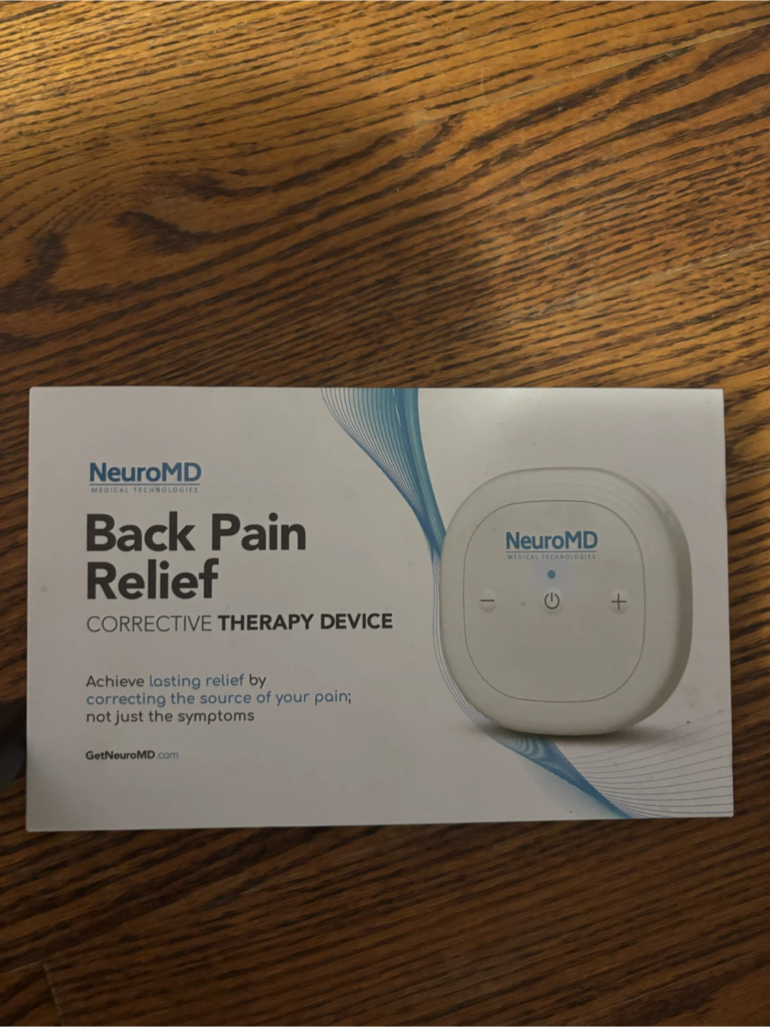 NeuroMD Corrective Therapy Device for Back Pain Relief