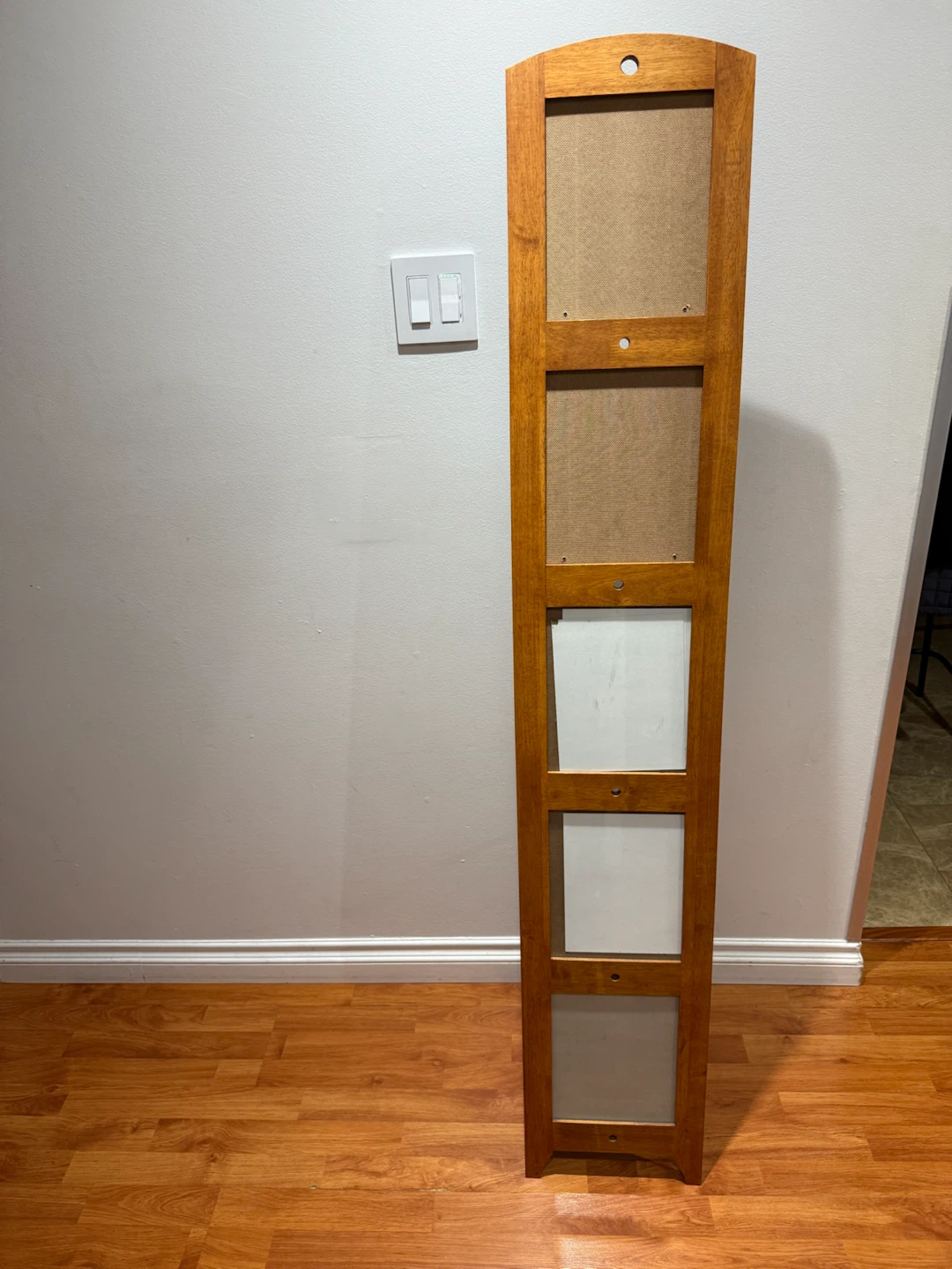 Wooden Multi-Photo Frame with Stand – Holds 5 Photos