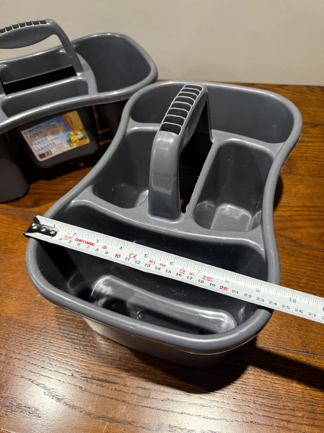 Plastic Cleaning Caddy - Grey - photo 4