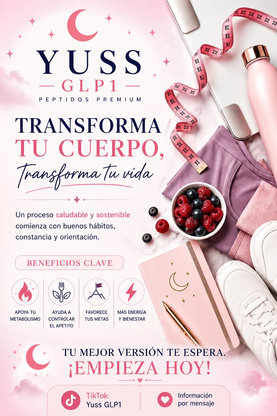 YUSS GLP1 Peptides Premium Supplement
